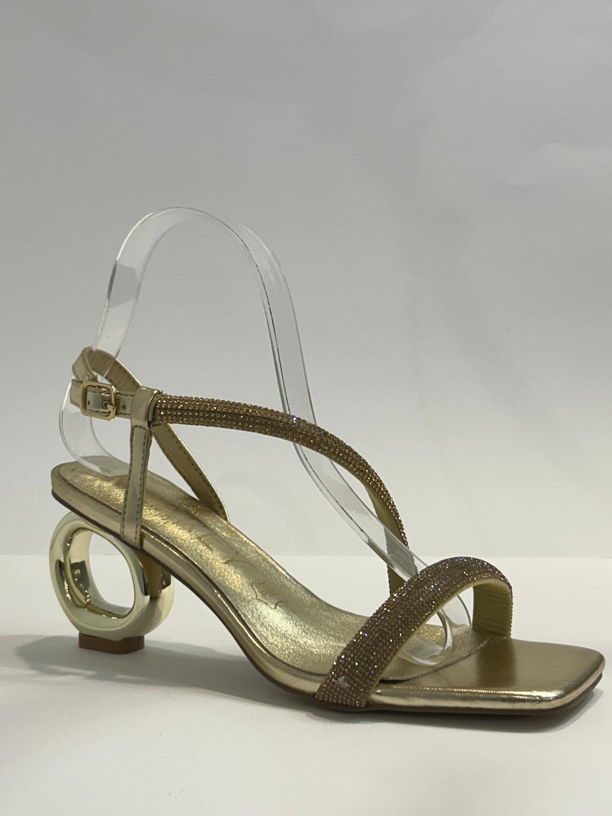 Sandalia Joyas Azarey – 531J684 Oro | Plata - Imagen 4
